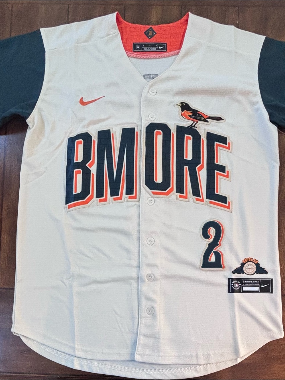 Baltimore Orioles Gunnar Henderson City Connect Jersey 2026 Adult Small